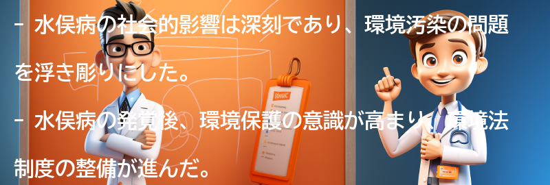 水俣病の社会的影響と今後の展望の要点まとめ