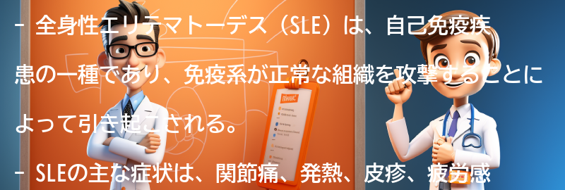 全身性エリテマトーデス（SLE）とは何ですか？の要点まとめ