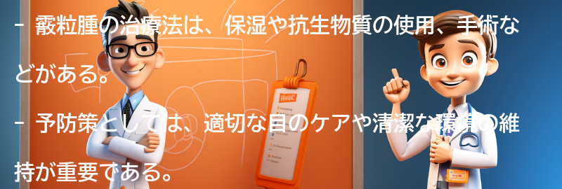 霰粒腫の治療法と予防策の要点まとめ