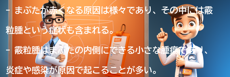 まぶたの赤みに関するよくある質問と回答の要点まとめ