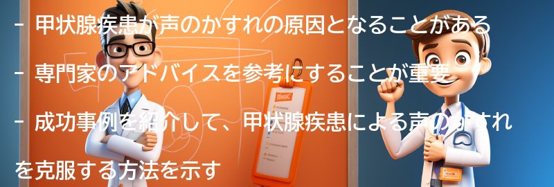 専門家のアドバイスと成功事例の紹介の要点まとめ