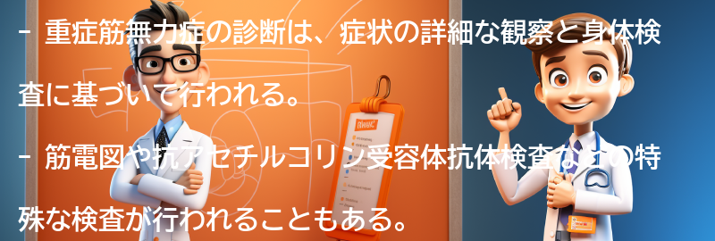 重症筋無力症の診断方法とは？の要点まとめ