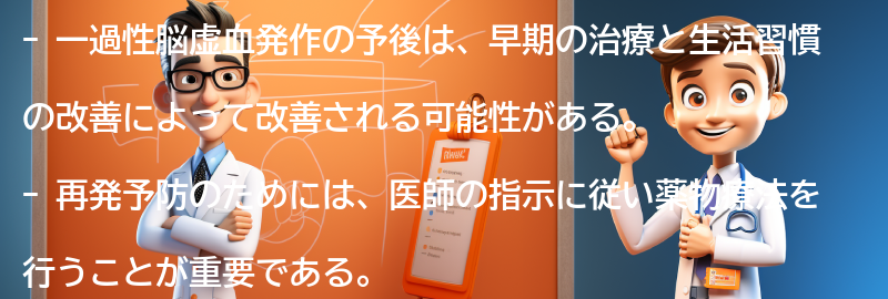 一過性脳虚血発作の予後と再発予防の要点まとめ