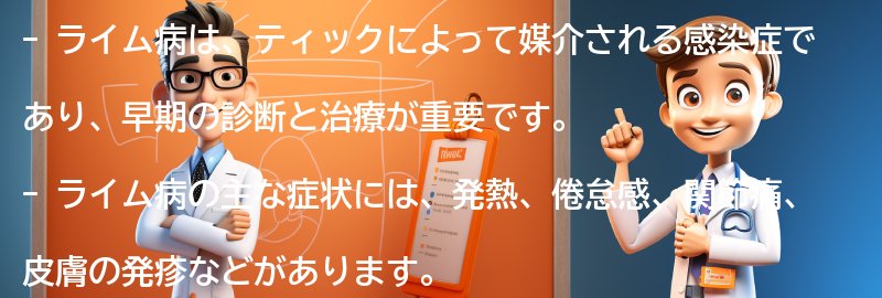 ライム病に関する注意点とは？の要点まとめ