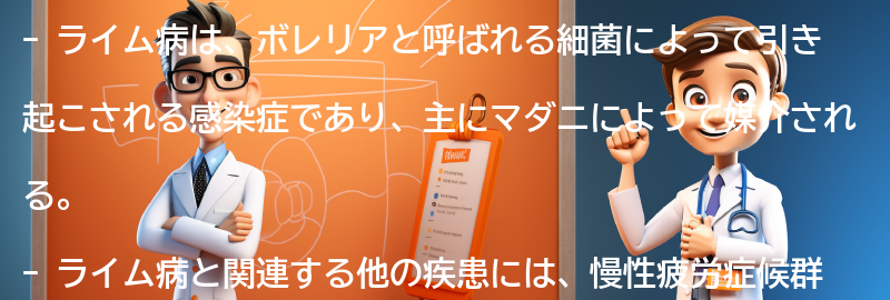 ライム病と関連する他の疾患とは？の要点まとめ