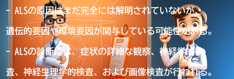 ALSの原因と診断方法の要点まとめ