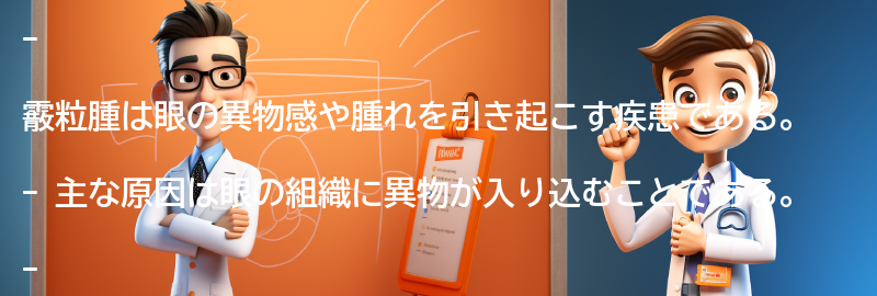 霰粒腫の原因は何が考えられるのか？の要点まとめ