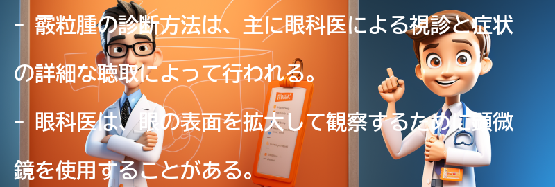 霰粒腫の診断方法とは？の要点まとめ