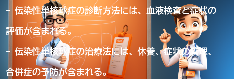 伝染性単核球症の診断方法と治療法についての要点まとめ