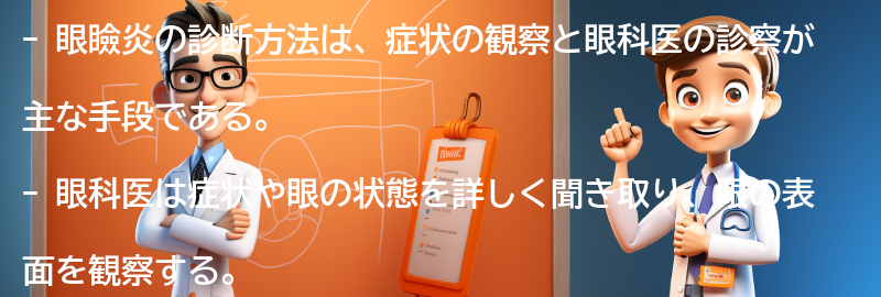 眼瞼炎の診断方法とは？の要点まとめ