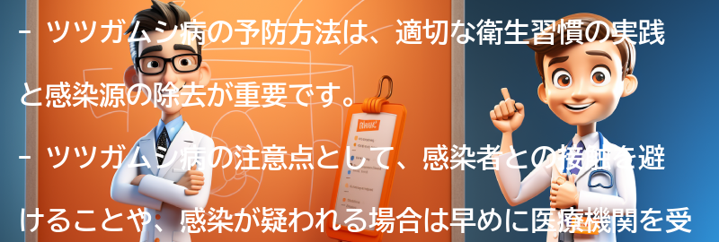 ツツガムシ病の予防方法と注意点の要点まとめ