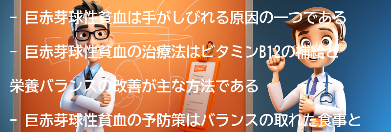 巨赤芽球性貧血の治療法と予防策の要点まとめ