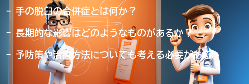 手の脱臼の合併症と長期的な影響の要点まとめ