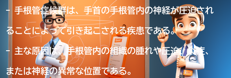 手根管症候群とは何ですか？の要点まとめ