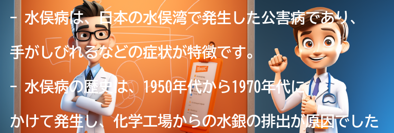 水俣病の歴史と背景の要点まとめ