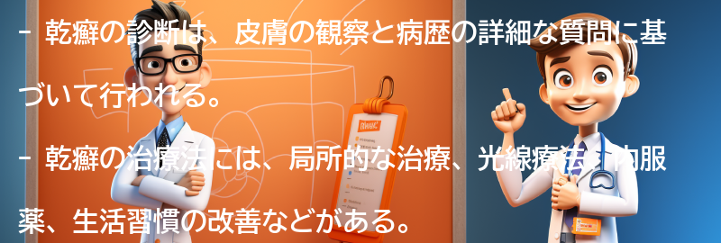 乾癬の診断と治療法の要点まとめ