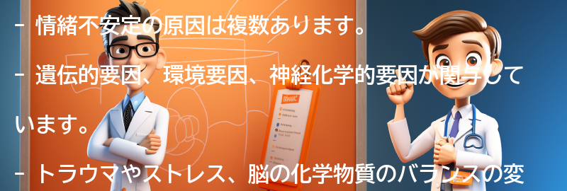 情緒不安定の原因は何ですか？の要点まとめ