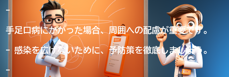 手足口病にかかった場合の注意点と周囲への配慮の要点まとめ