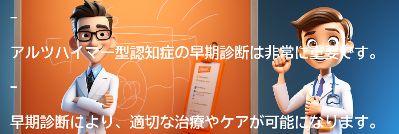 アルツハイマー型認知症の早期診断の重要性とは？の要点まとめ