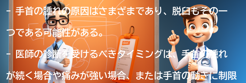 医師の診断を受けるべきタイミングは？の要点まとめ