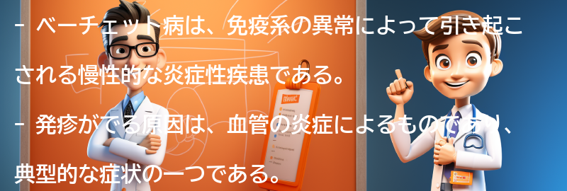 発疹がでる原因とは？の要点まとめ