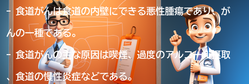 食道がんとは何か？の要点まとめ