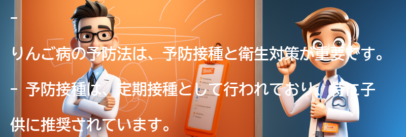 りんご病の予防法と注意点の要点まとめ