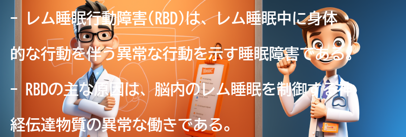 レム睡眠行動障害の予防策の要点まとめ