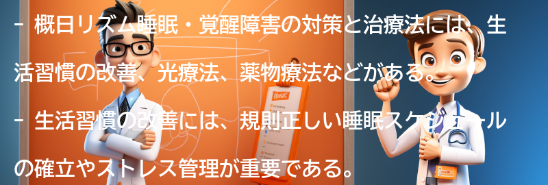 対策と治療法の要点まとめ