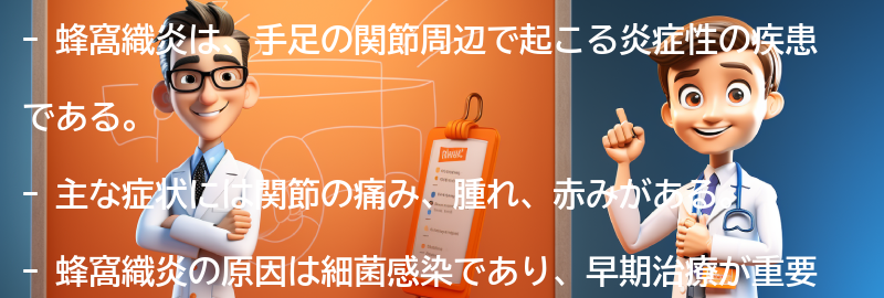 蜂窩織炎とは何ですか？の要点まとめ