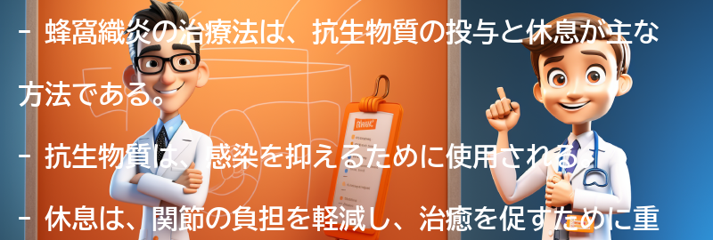 蜂窩織炎の治療法とは？の要点まとめ