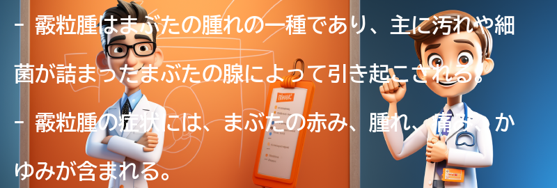 霰粒腫とは何ですか？の要点まとめ