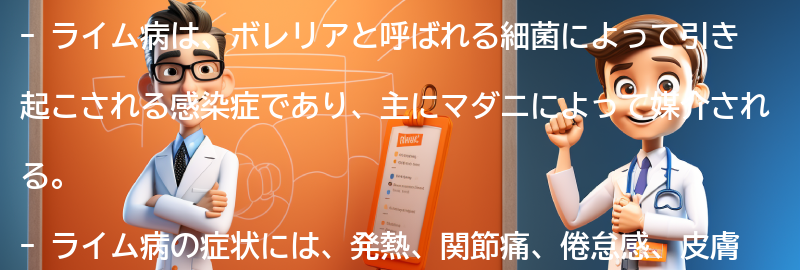 ライム病の症状と診断方法の要点まとめ