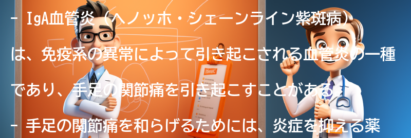 手足の関節痛を和らげるための治療法の要点まとめ