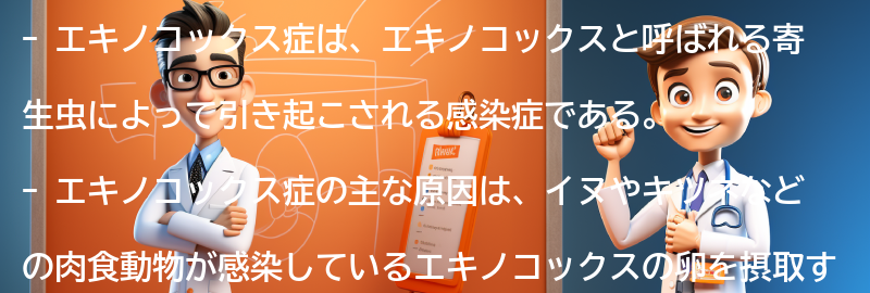 エキノコックス症の原因と感染経路の要点まとめ