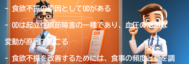 食欲不振を改善するための対策の要点まとめ