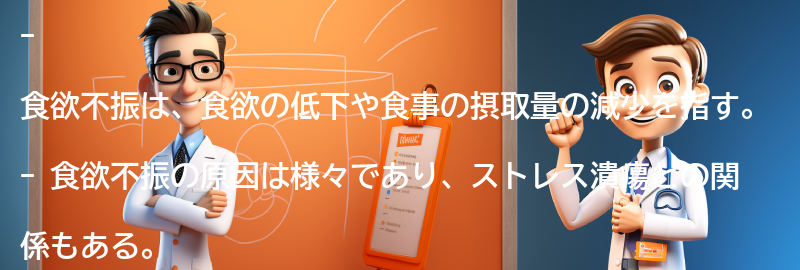 食欲不振とは何か？の要点まとめ