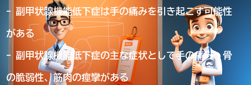 副甲状腺機能低下症の治療法の要点まとめ