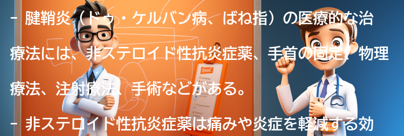 医療的な治療法とは？の要点まとめ