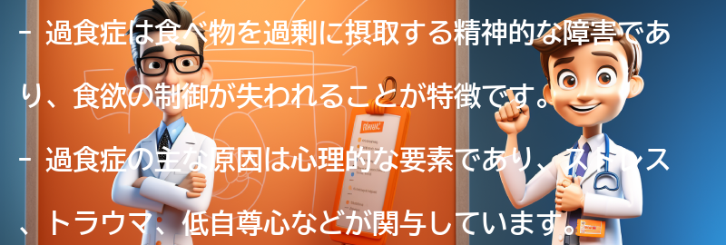 過食症とは何か？の要点まとめ