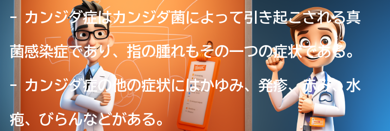 カンジダ症の主な症状とは？の要点まとめ