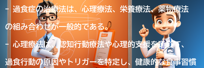 過食症の治療法とは？の要点まとめ