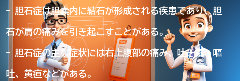 胆石症とは何ですか？の要点まとめ