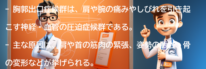 胸郭出口症候群とは何か？の要点まとめ