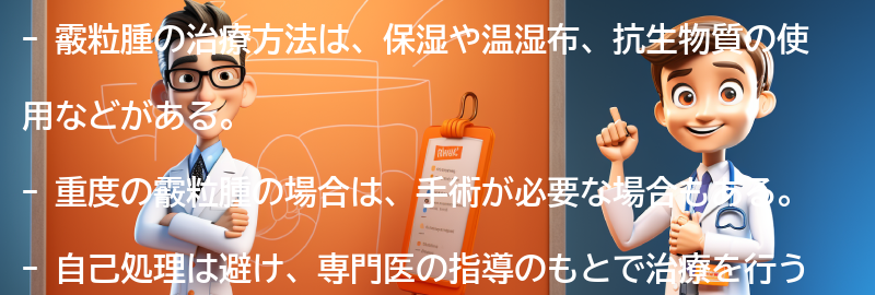 霰粒腫の治療方法の要点まとめ