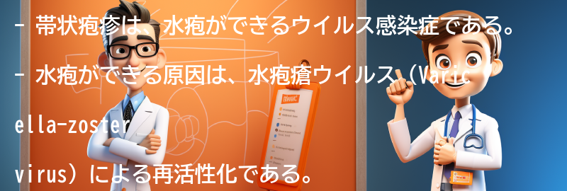 帯状疱疹とは何ですか？の要点まとめ