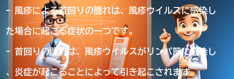 風疹による首回りの腫れの回復期間と予後の要点まとめ