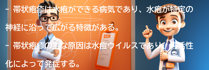 帯状疱疹の原因とは？の要点まとめ