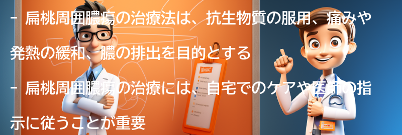 扁桃周囲膿瘍の治療法とは？の要点まとめ