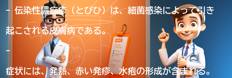 伝染性膿痂疹の症状と水疱の形成についての要点まとめ